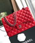 Сумка Jumbo Classic Lambskin Bag Red